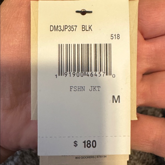 NWT Dockers men’s black dress coat - Picture 10 of 10